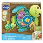 Plišane igračke Vtech Baby Juju, Mother Turtle + 6 Mjeseci Reciklirani Glazbeni , 554 g