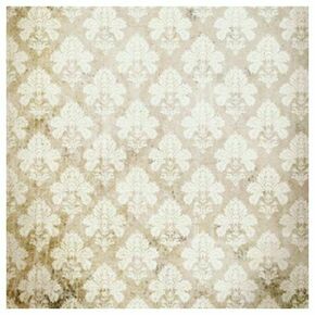 Click Props Background Vinyl with Print Damask Distressed White 1
