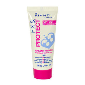 Rimmel London Fix &amp; Protect Makeup Primer SPF25 podloga za šminke 30 ml nijansa 005