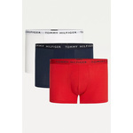 Tommy Hilfiger Underwear Bokserice crvena / bijela / morsko plava
