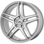 Aluminijski naplatak RC Design RC D17 6,5x16 5/112 ET44 D4 Srebrna/Kristallsilber - EAN kod 4250996324536