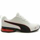 PUMA Sportske cipele crvena / crna / bijela