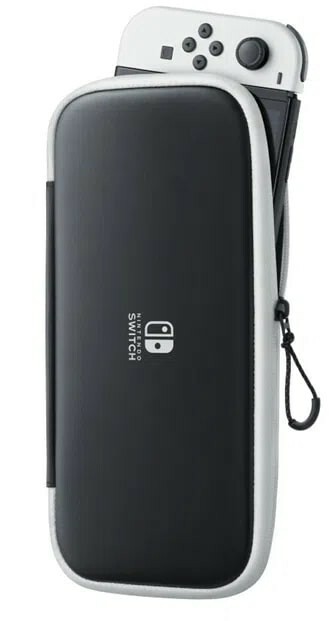 Nintendo Switch case black white