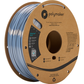 Polymaker PolyLite SILK PLA - 1kg - Srebrna