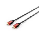 Equip HDMI 1.4 kabel muški/ženski,zlatni 3m