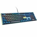 Ducky DKON2108ST-RUSPDDBBHHC1 tipkovnica, USB, crvena