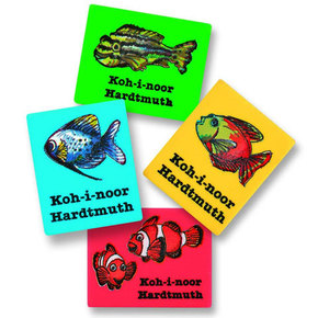 ICO: plastik gumica uzorkom ribe Koh-I-Noor