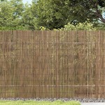 vidaXL Vrtna ograda 400 x 100 cm od trske