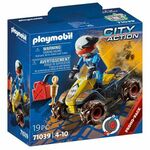 Playset Playmobil City Action Offroad Quad 19 pcs 71039 , 160 g