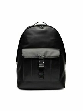 Ruksak Tommy Hilfiger Th Spw Leather Backpack AM0AM11823 Black BDS
