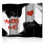 Paravan u 5 dijelova - Kiss me II [Room Dividers] 225x172