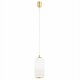 ARGON 4993 | Pallado Argon visilice svjetiljka 1x E27 mesing, opal