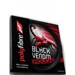 Teniska žica Polyfibre Black Venom Rough (12,2 m) - black