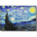 Staklena slika 100x70 cm Vincent van Gogh - Wallity