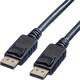 Value DisplayPort priključni kabel DisplayPort utikač, DisplayPort utikač 2.00 m crna 11.99.5762 sa zaštitom DisplayPort kabel