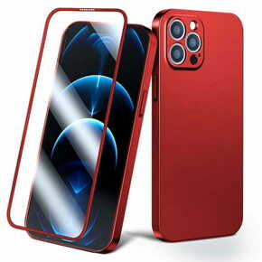 Joyroom 360 Full Case + tempered glass Apple iPhone 13 Pro Max (JR-BP928 red)