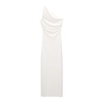 Pull&amp;Bear Večernja haljina bijela