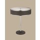 JUPITER 1217 JA G G | Jazz Jupiter stolna svjetiljka 47cm sa prekidačem na kablu 2x E14 grafit, krom, bijelo