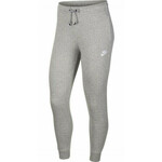Ženske trenirke Nike NSW Essential Pant Regular Fleece W - dk grey heather/white