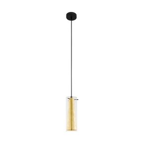 EGLO 97651 | Pinto-Gold Eglo visilice svjetiljka 1x E27 crno