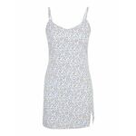 Daisy Street Ljetna haljina pastelno ljubičasta / svijetloplava / tamno smeđa / bijela