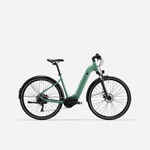 Električni hibridni bicikl s niskim okvirom E-ACTV 500 zeleni