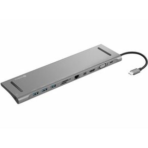 SND-136-23 - Sandberg USB-C All-in-1 Docking Station - SND-136-23 - Sandberg USB-C All-in-1 Docking Station - Aluminum case Input USB-C Male Outputs 1 x USB-C female power supporting up to 87W