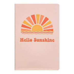 Bilježnica formata A5 Hello Sunshine - Sass &amp; Belle