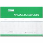 NN-NCR NALOG ZA NAPLATU; Blok 3 x 50 listova, 21 x 14,8 cm