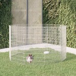 Kavez za zečeve sa 10 panela 54x100 cm od pocinčanog željeza