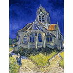 Slika reprodukcija 30x40 cm The Church at Auvers, Vincent van Gogh – Fedkolor