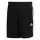 ADIDAS PERFORMANCE Sportske hlače 'Train Essentials Piqué 3-Stripes' crna / bijela