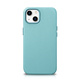 iCarer Litchi Premium Leather MagSafe Apple iPhone 14 Plus / 15 Plus green