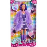 Steffi Love: Fluffy modna lutka u ljubičastoj haljini - Simba Toys
