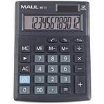 Maul MC 12 stolni kalkulator crna Zaslon (broj mjesta): 12 baterijski pogon, solarno napajanje