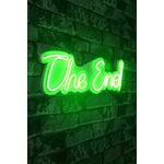 Ukrasna plastična LED rasvjeta, The End - Green