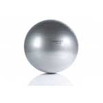 Gymstick lopta za vježbanje, 65 cm, srebrna