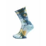 Muške visoke čarape Vans Seasonal Tie Dye Crew Ii VN000678G5O1 Blue Glow