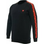 Dainese Sweater Stripes Black/Fluo Red XS Hoodica