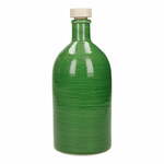 Zelena keramička bočica za ulje Brandani Maiolica, 500 ml
