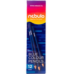 Nebulo: Plava drvena bojica 1kom