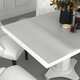 vidaXL Zaštita za stol mat 100 x 90 cm 2 mm PVC