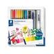 Staedtler Floral Design Journey set akvarela s vodenim bojama, 12 boja.