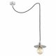 ARGON 3836 | Corso-AR Argon visilice svjetiljka s podešavanjem visine 1x E27 krom