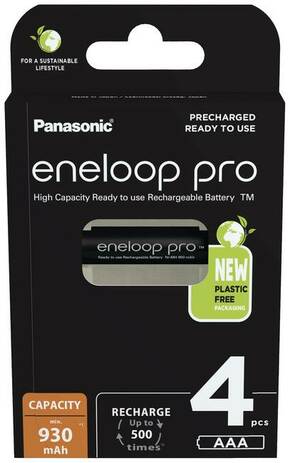 Panasonic eneloop pro HR03 micro (AAA) akumulator NiMH 930 mAh 1.2 V 4 St.
