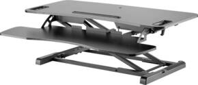 Digitus DA-90380-1 radni stol za sjedenje i stajanje Raspon visine: 100 do 500 mm crna
