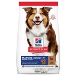 Hill's Science Plan Mature Adult 7+ Medium suha pasja hrana, janjetina i riža 2,5 kg