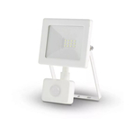 Asalite LED reflektor bijeli Slim 10W 4500K (900 lumena) + senzor