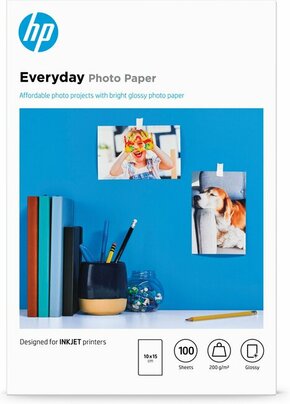 HP Everyday Photo Paper CR757A foto papir 10 x 15 cm 200 g/m² 100 list sjajan