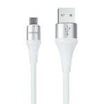 USB na Micro USB kabel Vipfan Colorful X09, 3A, 1.2m (bijeli)